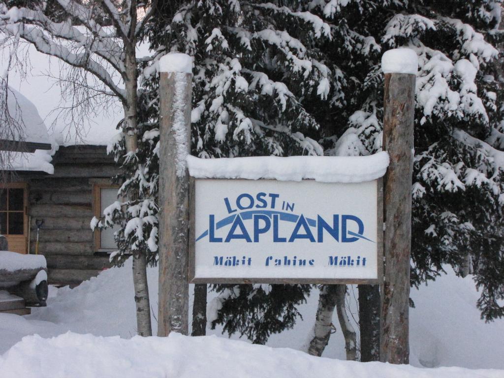 Lost Inn Cabins Akaslompolo Ngoại thất bức ảnh