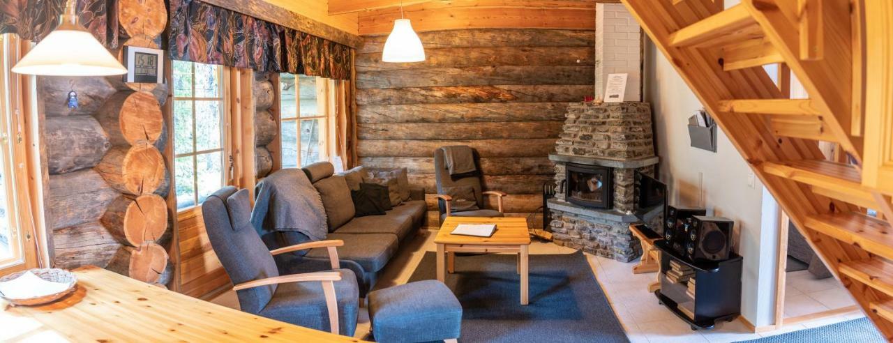 Lost Inn Cabins Akaslompolo Ngoại thất bức ảnh